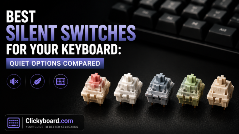 Best Silent Switches for Your Keyboard: Quiet Options Compared 2 Best-silent-switches-for-your-keyboard