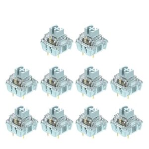 6 Best Silent Switches (2026): Quiet Picks That Feel Great 6 ttc silent bluish white v2