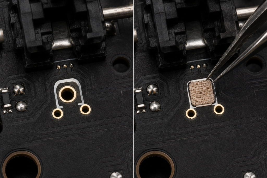 How to Lube Keyboard Stabilizers: Stop the Rattle for Good 5 bandaid 1