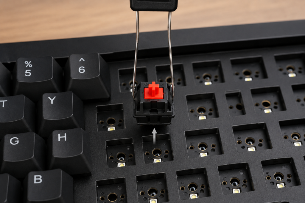 How to Lube Switches Without Desoldering (2026): Step by Step 3 keycap puller 1 1