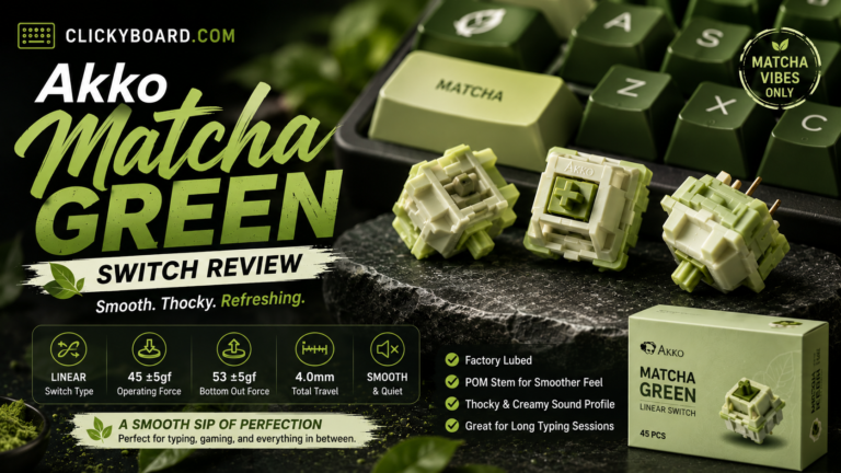 Akko CS Matcha Green Review (2026): A Budget Linear 4 Akko-matcha-green-switch-review
