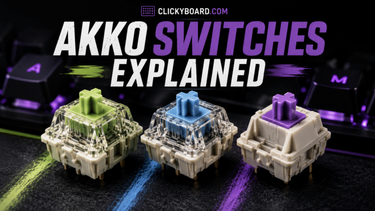 Akko Switches Explained (2026): CS vs V3 vs Pro, and Every Family 2 akko switches explained