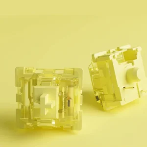8 Best Factory-Lubed Linear Switches (2026): Smooth, No Lubing Needed 30 Akko Cream Yellow V3 switch