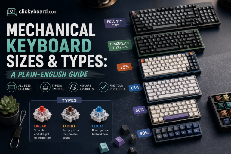 Mechanical Keyboard Sizes and Types: A Plain-English Guide 5 Mechanical-keyboards-type-size-guide