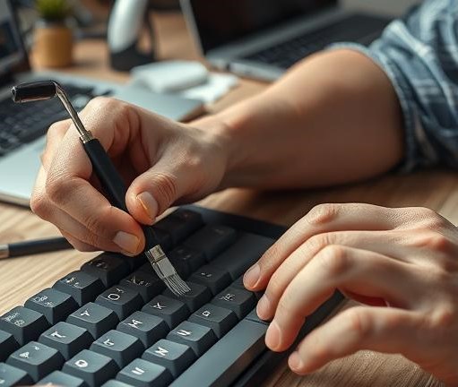 OEM Keycap Profiles: The Complete Guide for Mechanical Keyboards (Updated 2025) 5 cleaning and maintaing keycaps